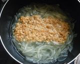 癒し味～❤納豆に落とし卵の豆乳お味噌汁作り方3写真