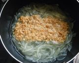 癒し味～❤納豆に落とし卵の豆乳お味噌汁作り方3写真