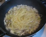 あさり&あおさで潮の香スープパスタ作り方8写真