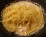 ベーコンとブロッコリーのカルボナーラ作り方10写真