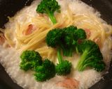 ベーコンとブロッコリーのカルボナーラ作り方11写真