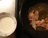 ベーコンとブロッコリーのカルボナーラ作り方8写真