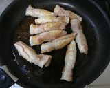 豚(`･ω･´)の梅シソ巻き～♪作り方4写真