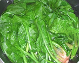 優しい味♪ほうれん草とちくわの卵とじ♪作り方1写真