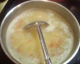 スープ風✿カニカマde味噌汁(ღ´艸`)作り方4写真
