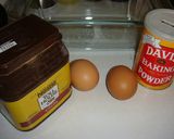 ココア＊ラム酒＊チョコ　パウンドケーキ作り方1写真