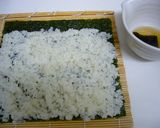 春❀菜の花の巻きずし作り方11写真