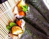 春❀菜の花の巻きずし作り方20写真