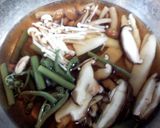 山菜ならぬ　山海そば♪作り方3写真