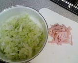 白菜と豆のコールスローサラダ作り方1写真