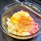 【完全版レシピ】ふわふわ煮込みハンバーグ作り方5写真