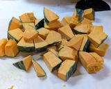我が家で定番♪かぼちゃの煮物作り方1写真