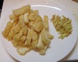 おあげとしょうがの炒めごはん（*^^*）作り方1写真