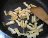 おあげとしょうがの炒めごはん（*^^*）作り方2写真