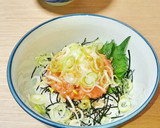＊月見鮭とろ丼＊作り方9写真