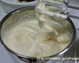 ふわふわ米粉入りチョコスポンジケーキ♪作り方3写真