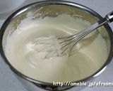 ふわふわ米粉入りチョコスポンジケーキ♪作り方4写真