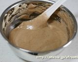 ふわふわ米粉入りチョコスポンジケーキ♪作り方7写真