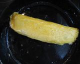 ハムとほうれん草とクリチの卵焼き作り方3写真