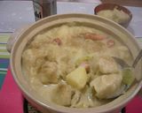 真っ白鍋（TV料理王　城崎仁さんレシピ）作り方9写真
