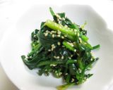 らくらく☆ごまゴマほうれん草和え♬作り方5写真