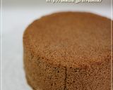 ふわふわ米粉入りチョコスポンジケーキ♪作り方11写真