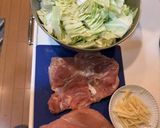 電気圧力鍋でキャベツ鶏胸肉のほろほろ煮作り方1写真