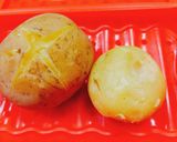 #私の節約レシピじゃか芋と鮭缶のマヨ焼き作り方2写真
