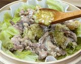 しっとりやわらか♡鶏もも肉のねぎ塩ダレ作り方5写真