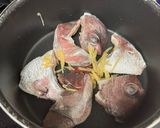 中華風*鯛大根、ブロッコリー添え作り方4写真