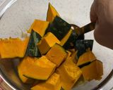 レンジで！甘辛ネギかぼちゃ作り方3写真