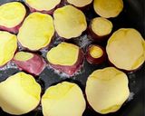ニンニク香るさつまいもと牛肉炒め作り方4写真