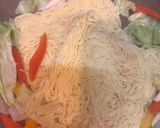 簡単アレンジ・エビ塩焼きそば作り方4写真