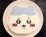 可愛いキャラクターケーキ🐾ハチワレ作り方11写真