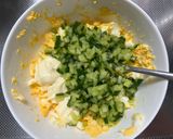 冷蔵庫の残り物でちくわのテリタマ丼作り方4写真