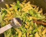 鍋ひとつ🥦ブロッコリーパスタ作り方4写真