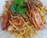 魚介の旨味美味しい!ペスカトーレ作り方9写真
