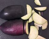 ニラとなす🍆のつけうどん作り方1写真