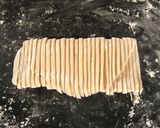 カップヌードルのスープで打ったうどんの麺作り方13写真