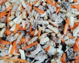 炊き込まない中華ちまき風＊混ぜご飯作り方2写真