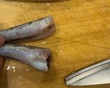 ハサミだけで簡単 松葉おろし　メゴチの天ぷら作り方2写真