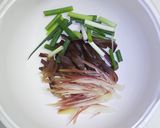 生きくらげをみょうが・万能ねぎとポン酢で作り方6写真