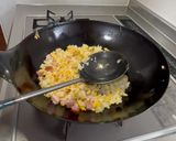 新玉ねぎの甘みを味わう、新玉ねぎ炒飯作り方5写真