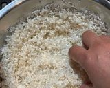 🌰ベタっとしない炊飯器栗おこわ作り方2写真