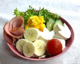 意外に美味しい✨いつものサラダにバナナ🍌作り方3写真