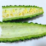 厚揚げゴーヤズッキーニのカレーチーズ焼き作り方2写真