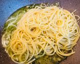 豪華な具材フレッシュバジルでジェノベーゼ作り方11写真