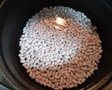 大手亡豆発酵白あん マスカットで発酵促進作り方2写真