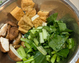 鶏胸肉さといも厚揚げの治部煮作り方1写真