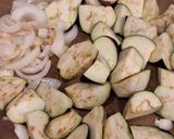 なすと新たまねぎと豚肉の塩昆布バター炒め作り方5写真